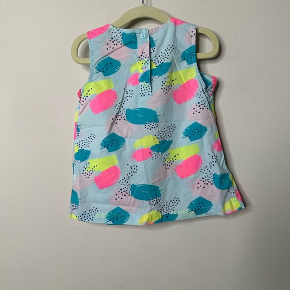 Carter's Multicolor Abstract Tank Girls 4T - Picture 4 of 5